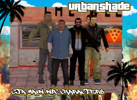 Second Life Marketplace - [UrbanShade]-Main Gta Characters furn